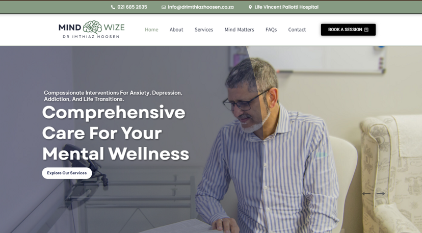 Dr Imthiaz Hoosen - Psychiatrist